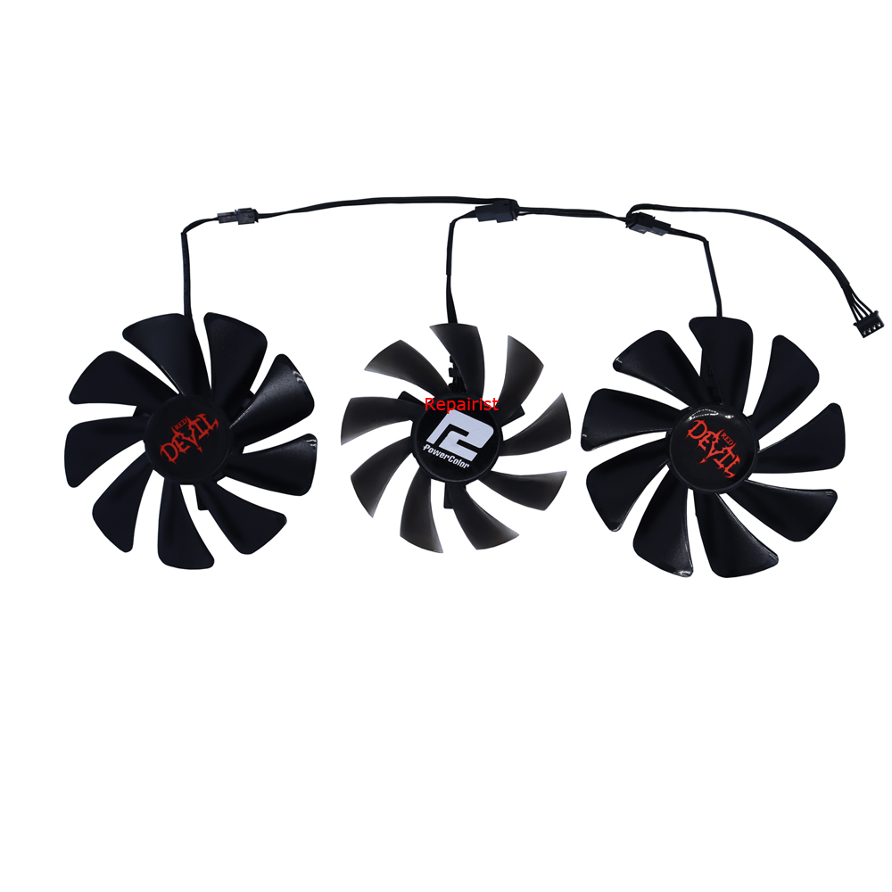 Rx 6800 Xt 16Gb Video Card - 3Pcs/Set DIY GA91S2H GAA8S2U,VGA GPU Cooler,Grafik