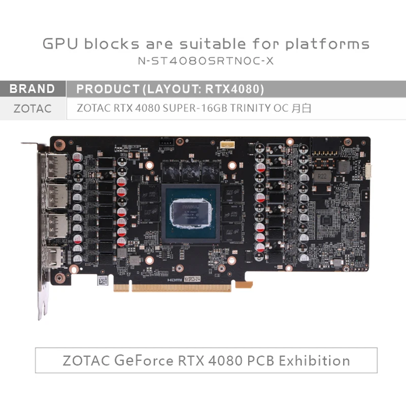 Bykski N-ST4080SRTNOC-X GPU Bl - Rtx 4080 Super 16Gb incelemesi ve fiyatı